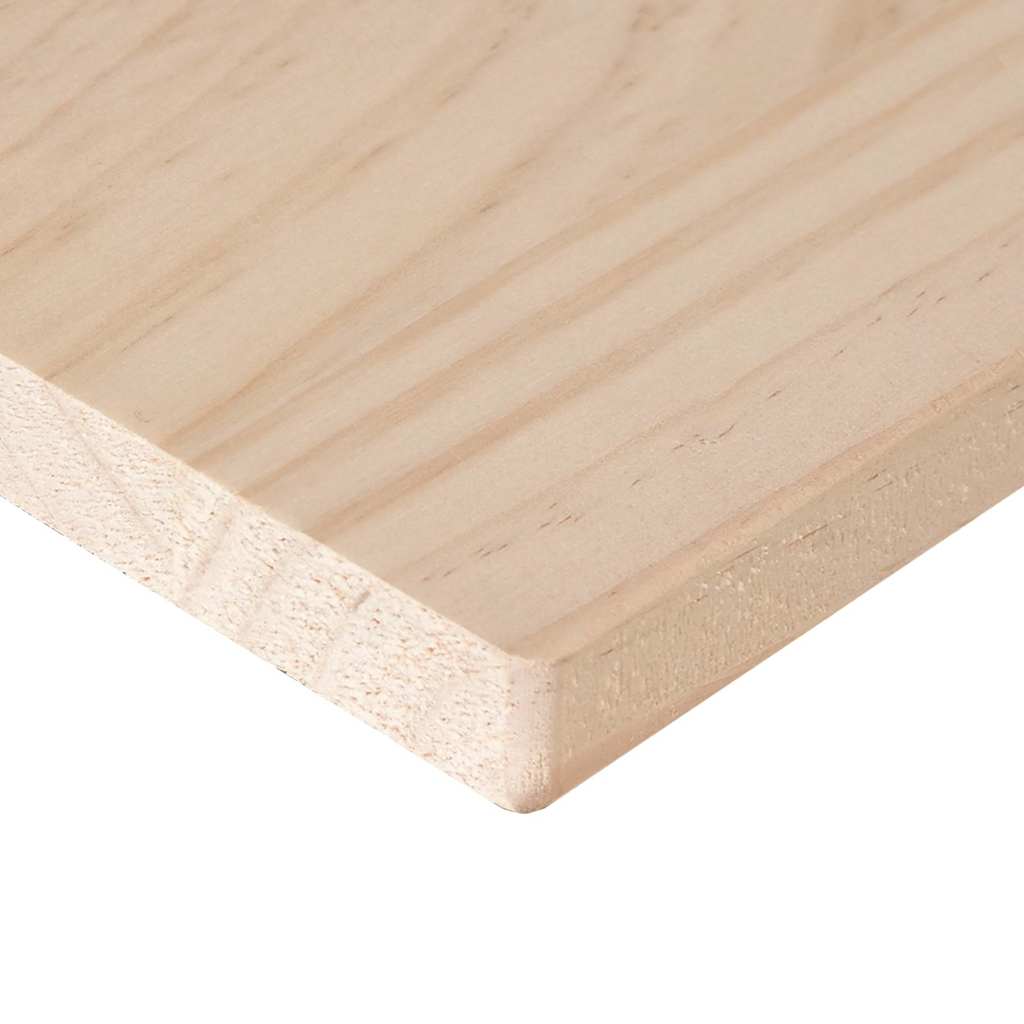 Schreibtischplatte 100x50x2,5 cm Massivholz Kiefer