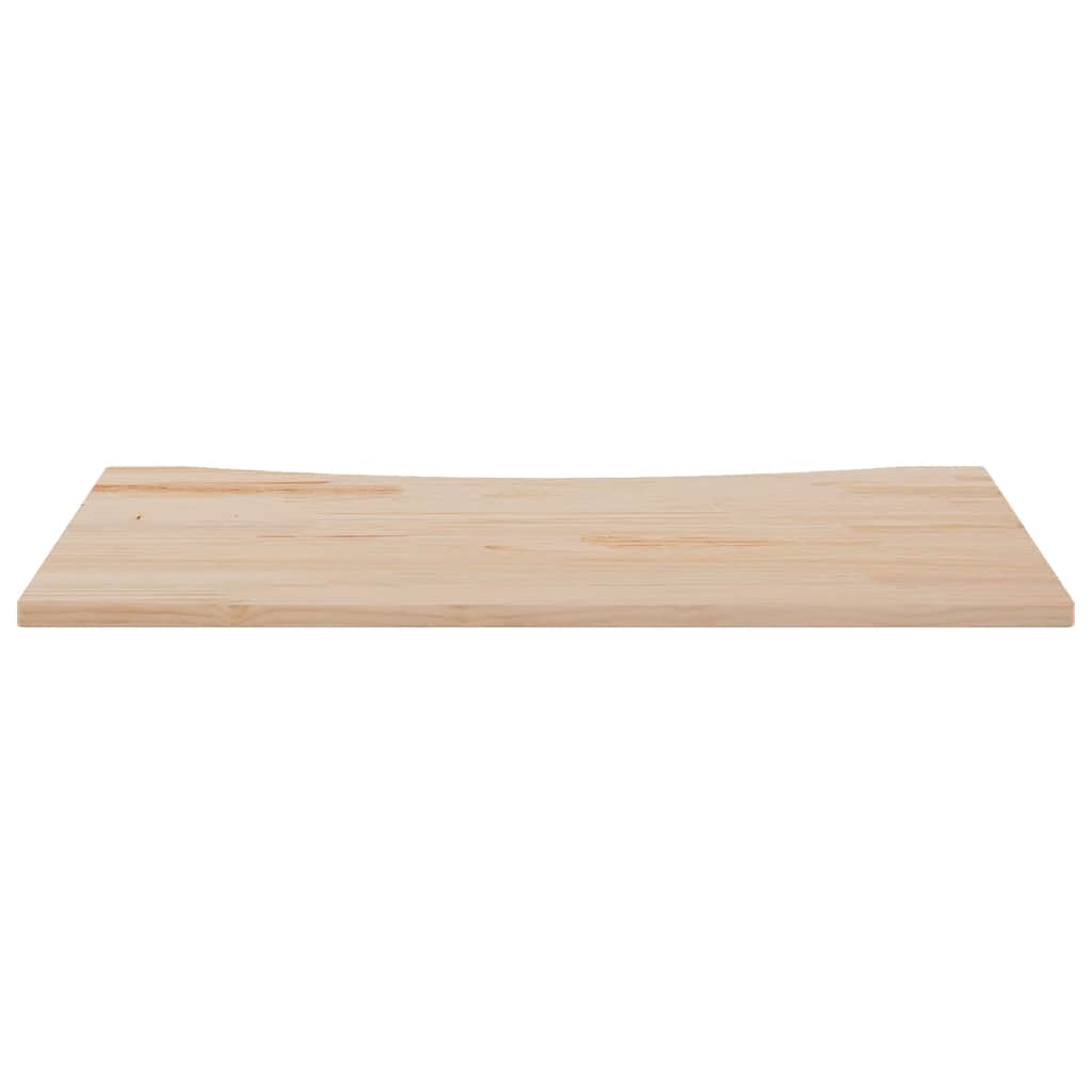 Schreibtischplatte 110x55x2,5 cm Massivholz Kiefer