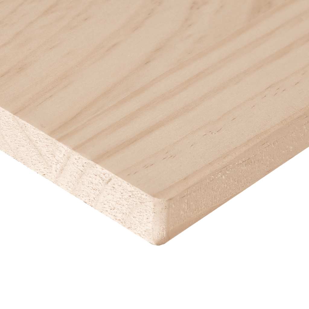 Schreibtischplatte 110x55x2,5 cm Massivholz Kiefer