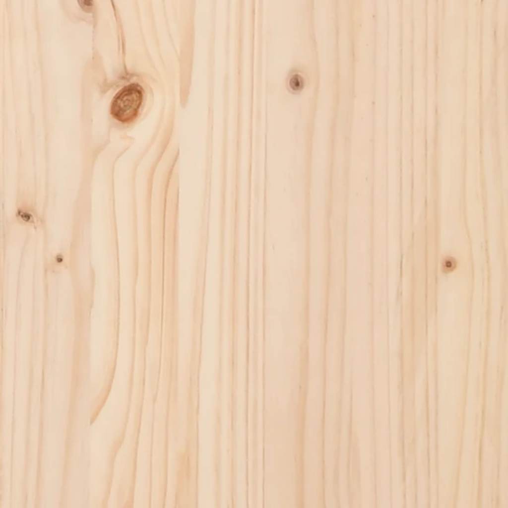Schreibtischplatte 80x40x2,5 cm Massivholz Kiefer