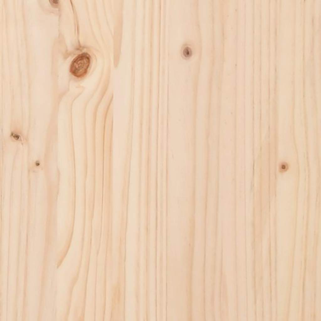Table top 100x50x2.5 cm solid pine oval
