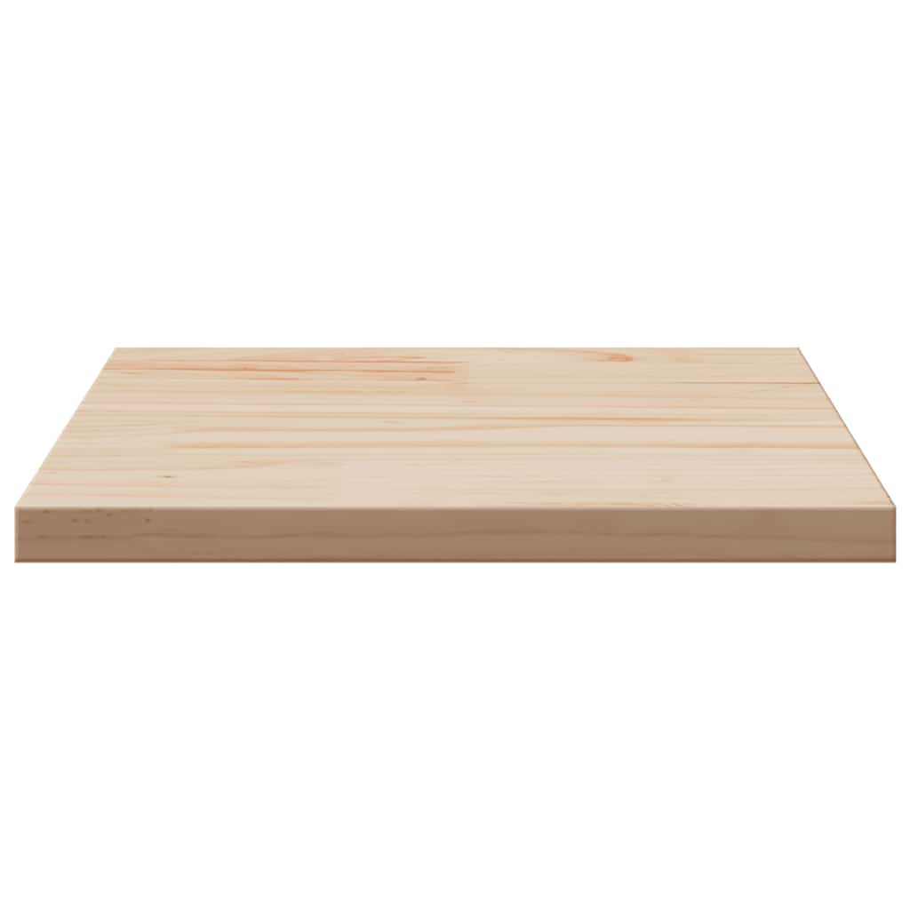 Table top 40x40x2.5 cm solid pine wood square