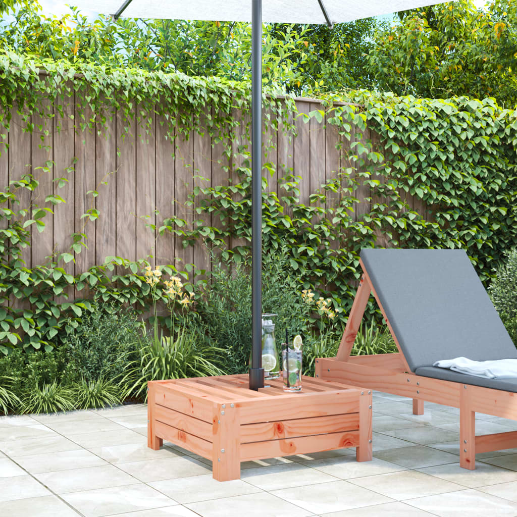 Covering for parasol stand solid wood Douglas fir