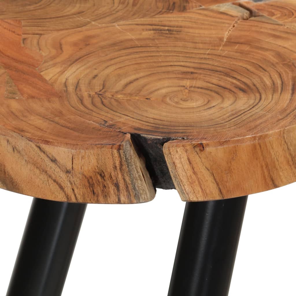 Baumstamm-Bartisch 90x54x105 cm Massivholz Akazie