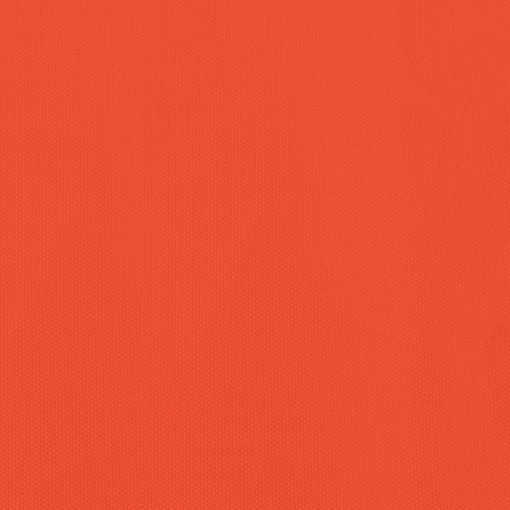 Fahrradanhänger Orange Oxford-Gewebe und Eisen