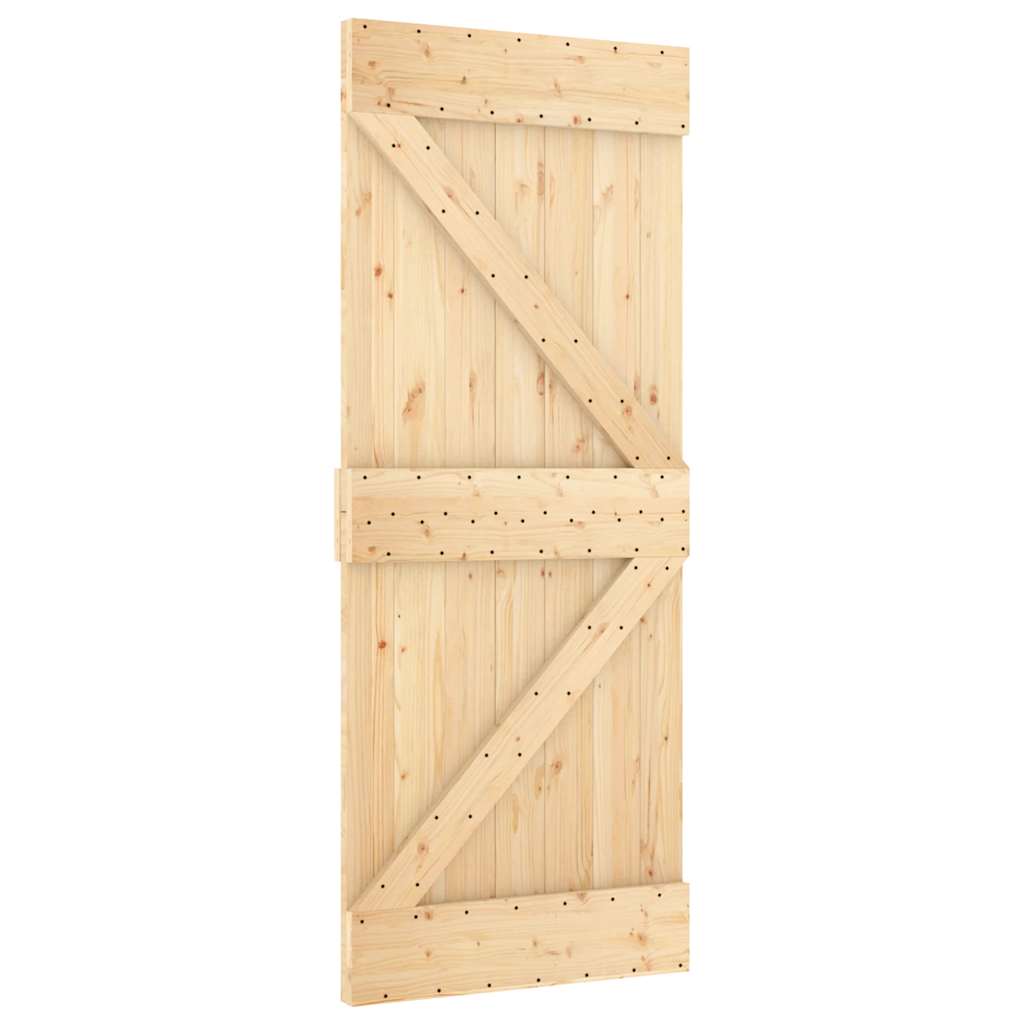 Door NARVIK 85x210 cm solid pine wood