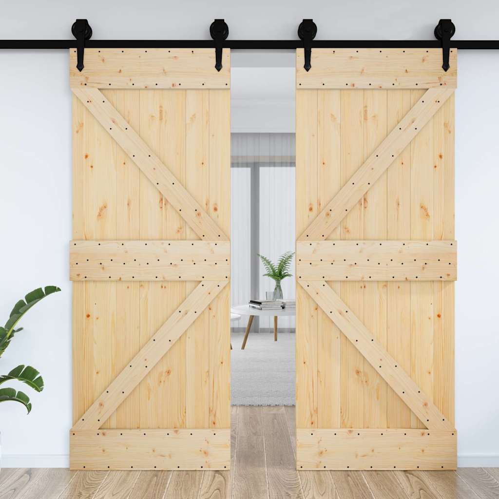 Door NARVIK 85x210 cm solid pine wood