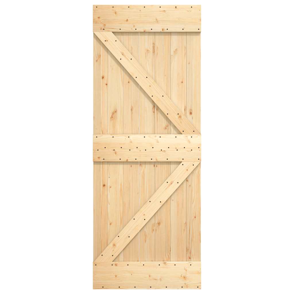 Door NARVIK 85x210 cm solid pine wood
