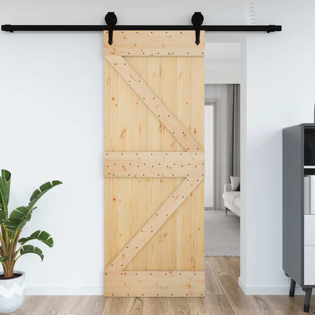 Door NARVIK 85x210 cm solid pine wood