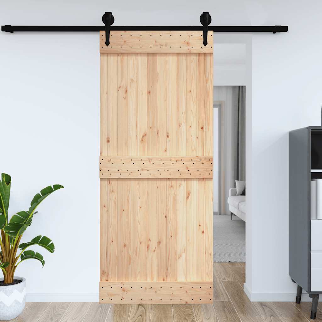 Door NARVIK 100x210 cm solid pine wood