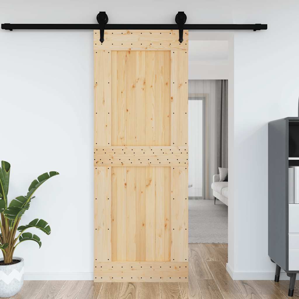 Door NARVIK 85x210 cm solid pine wood