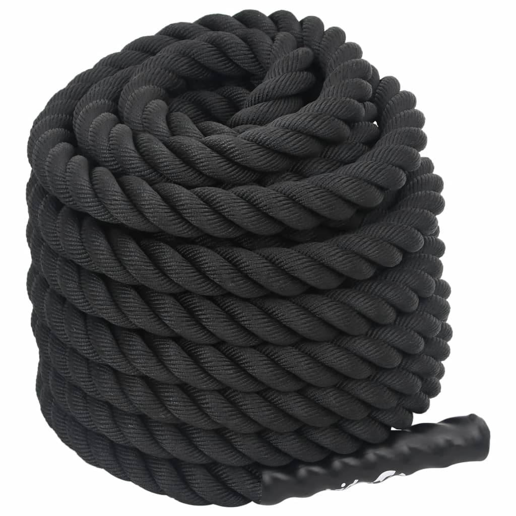 Training Rope Black 12 m 9 kg Polyester