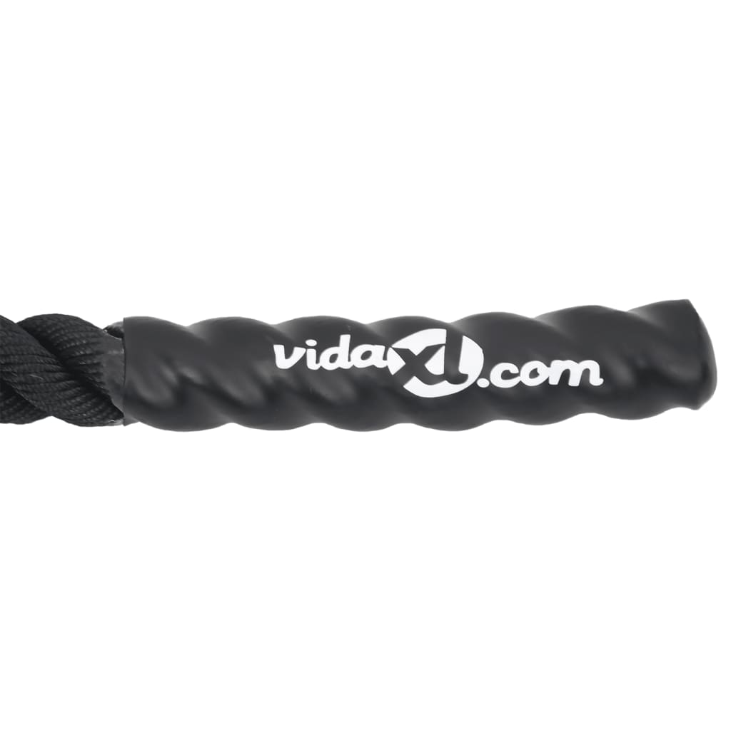 Training Rope Black 12 m 9 kg Polyester