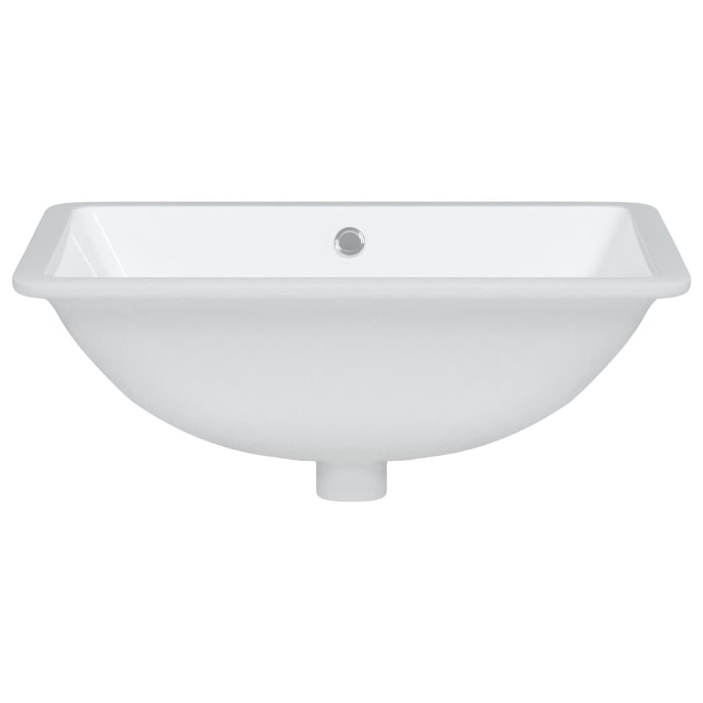 Waschbecken Weiß 52x38,5x19,5 cm Rechteckig Keramik