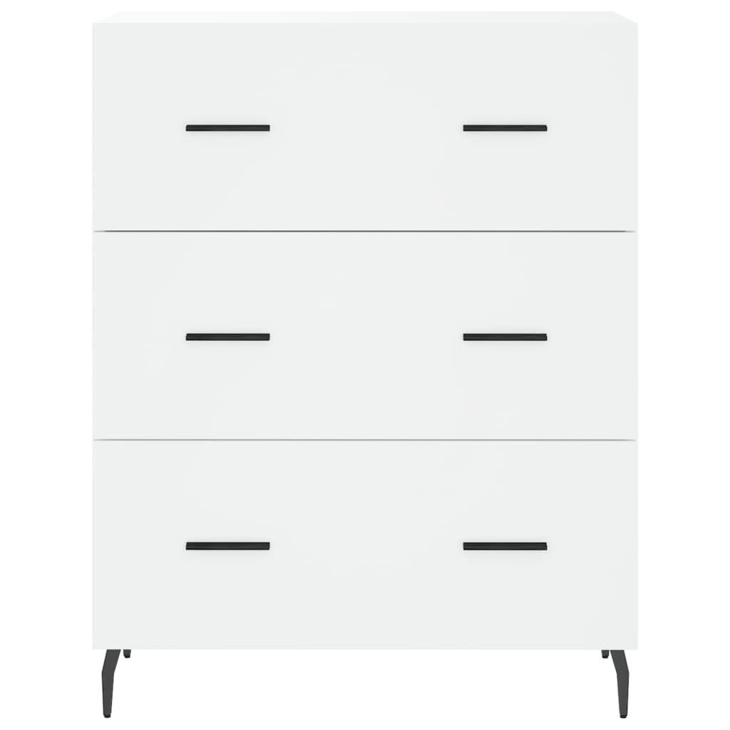 Sideboard Weiß 69,5x34x90 cm Holzwerkstoff