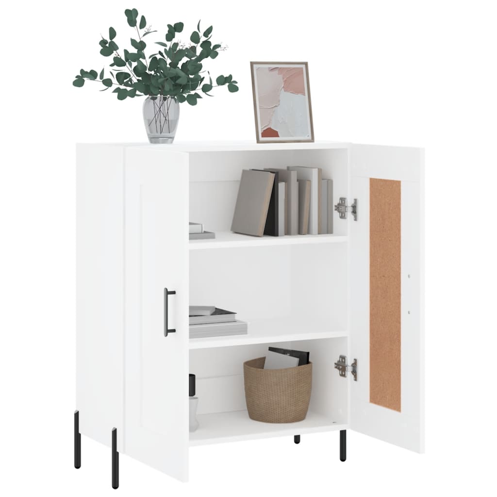 Sideboard Weiß 69,5x34x90 cm Holzwerkstoff