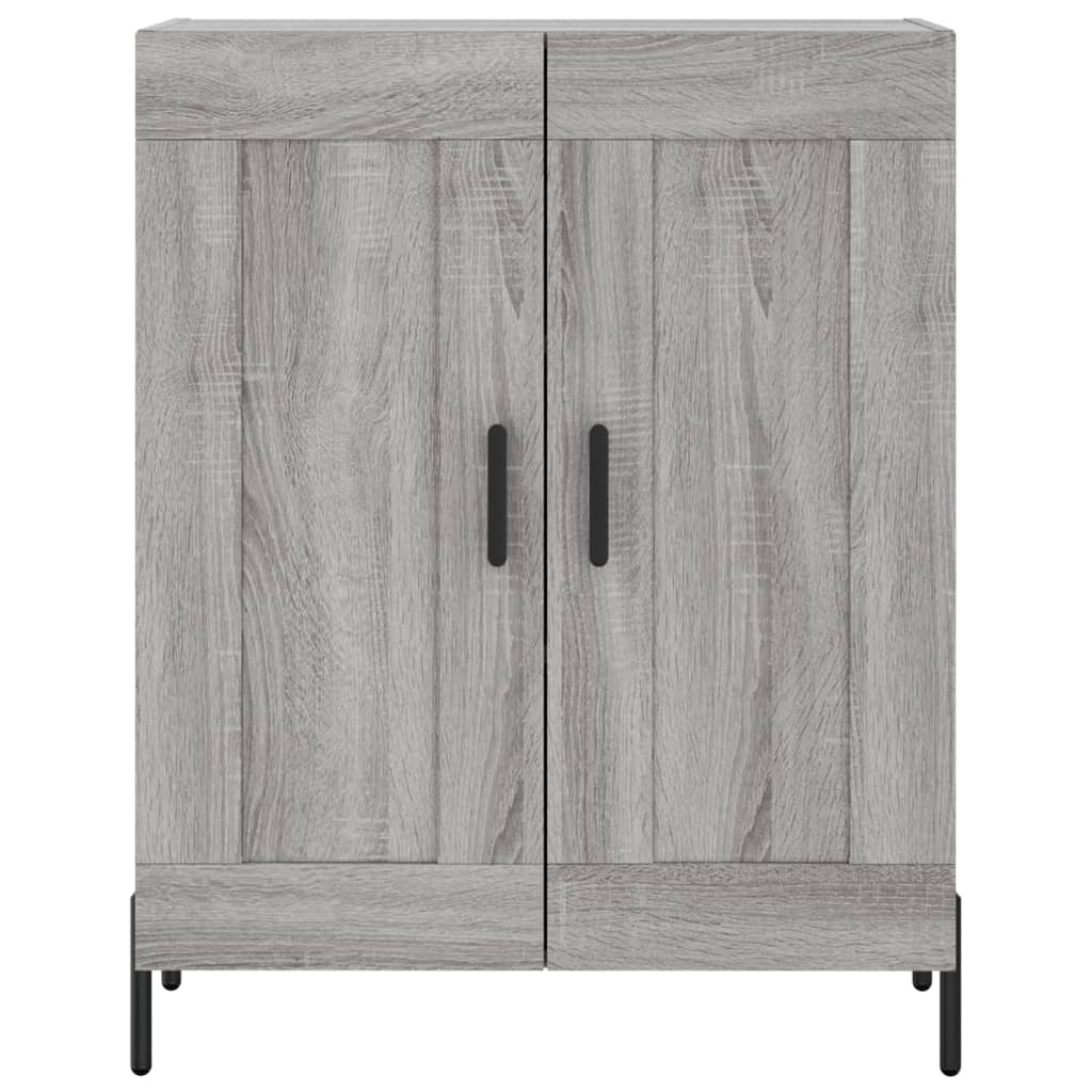 Sideboard Grau Sonoma 69,5x34x90 cm Holzwerkstoff