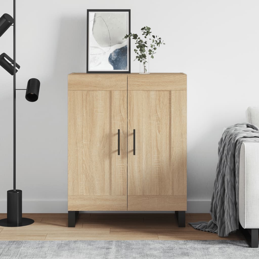 Sideboard Sonoma-Eiche 69,5x34x90 cm Holzwerkstoff