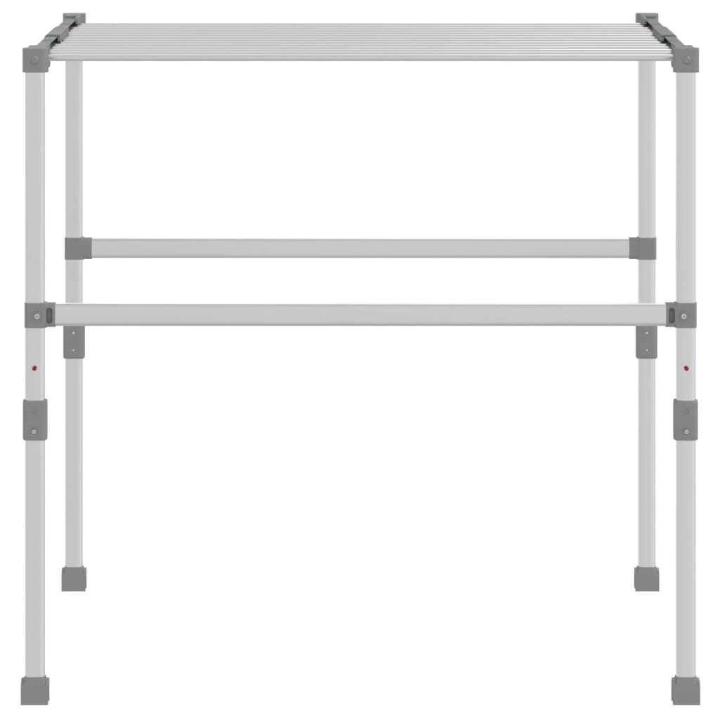 Tumble dryer 83x(50-55)x(40-85) cm aluminum
