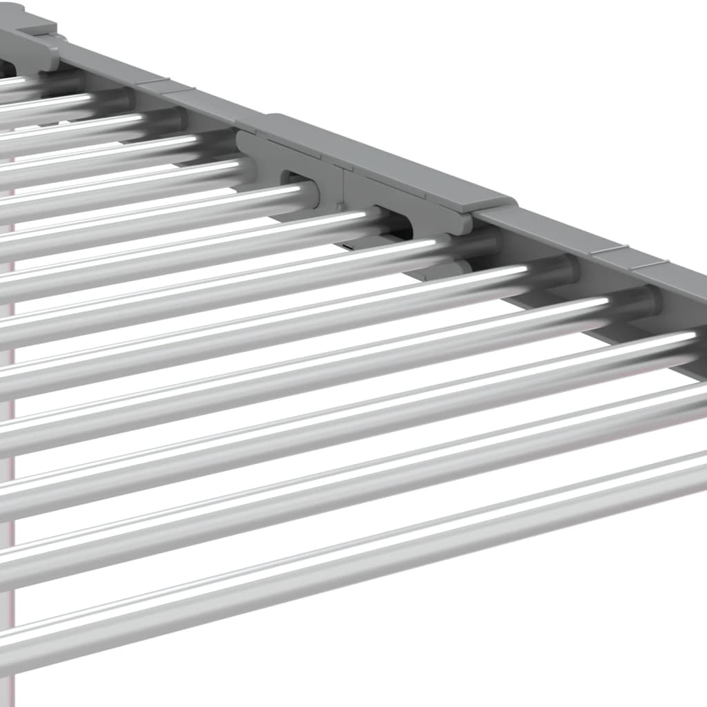 Tumble dryer 83x(50-55)x(40-85) cm aluminum