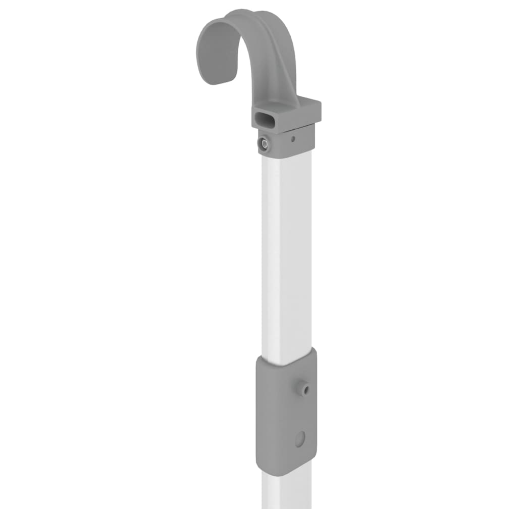 Clothes dryer for balcony 54x25x42 cm aluminum