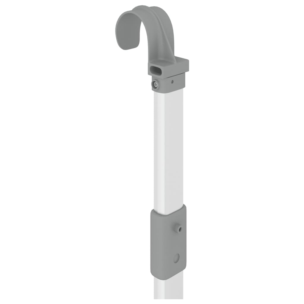 Clothes dryer for balcony 89x25x(60-95) cm aluminum