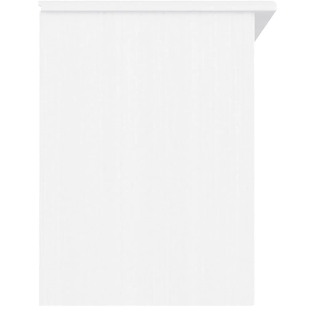 Shoe bench ALTA white 100x35x45 cm solid pine wood