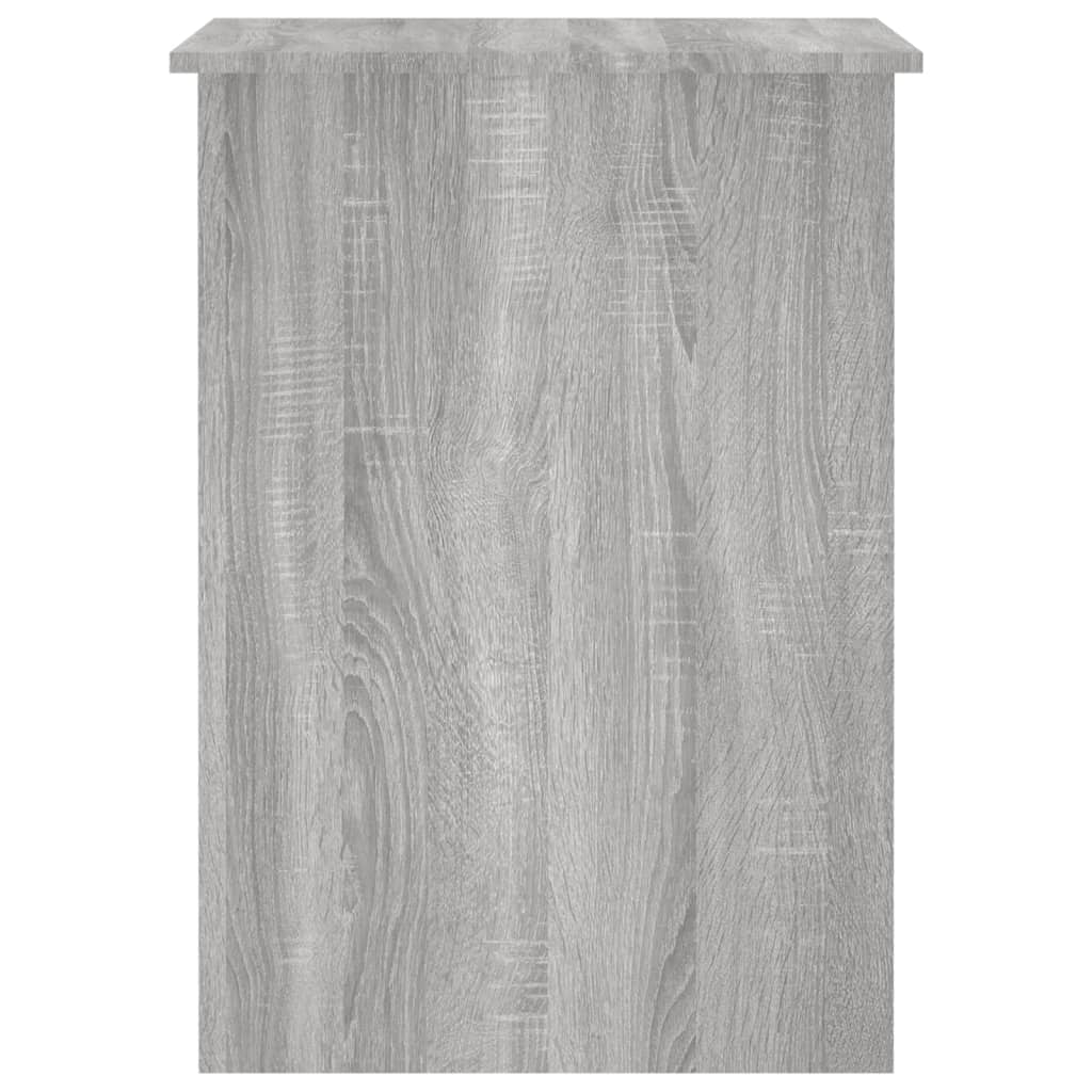 Desk Grey Sonoma 100x55x75 cm Wood Material
