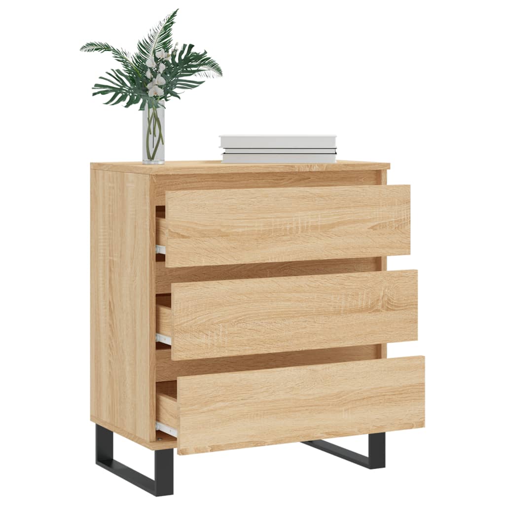 Sideboard Sonoma-Eiche 60x35x70 cm Holzwerkstoff