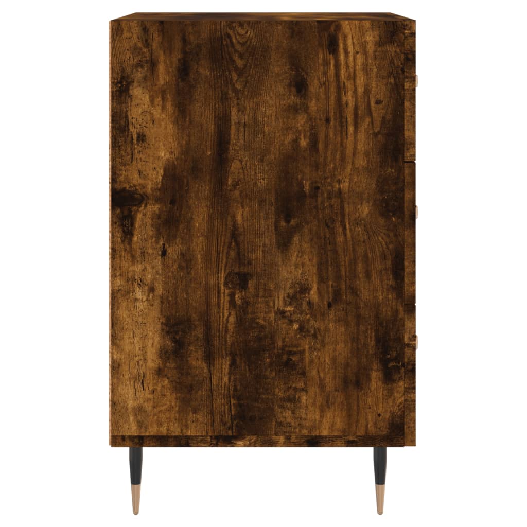 Nachttisch Räuchereiche 40x40x66 cm Holzwerkstoff