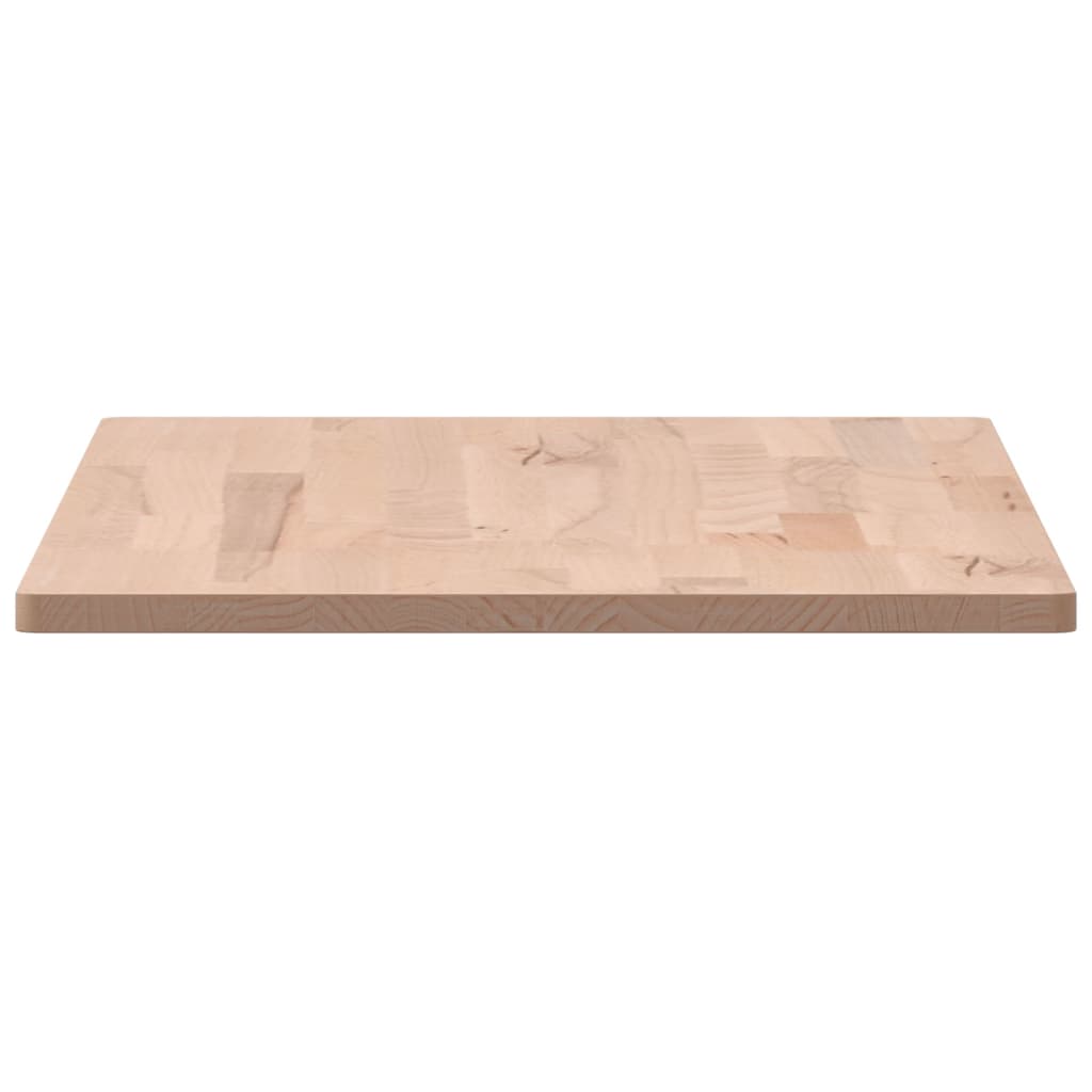 Tischplatte 100x50x1,5 cm Rechteckig Massivholz Buche