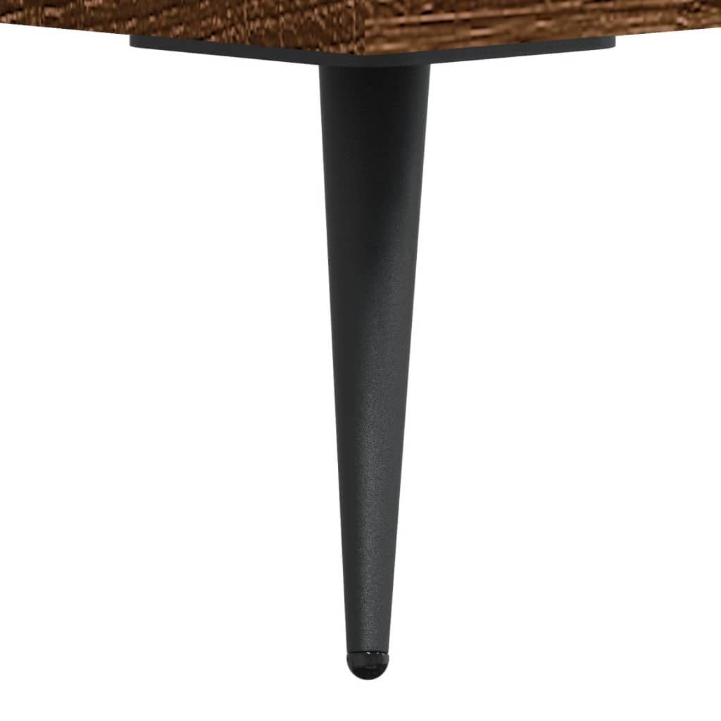 Highboard brown oak look 69.5x34x180 cm wood material
