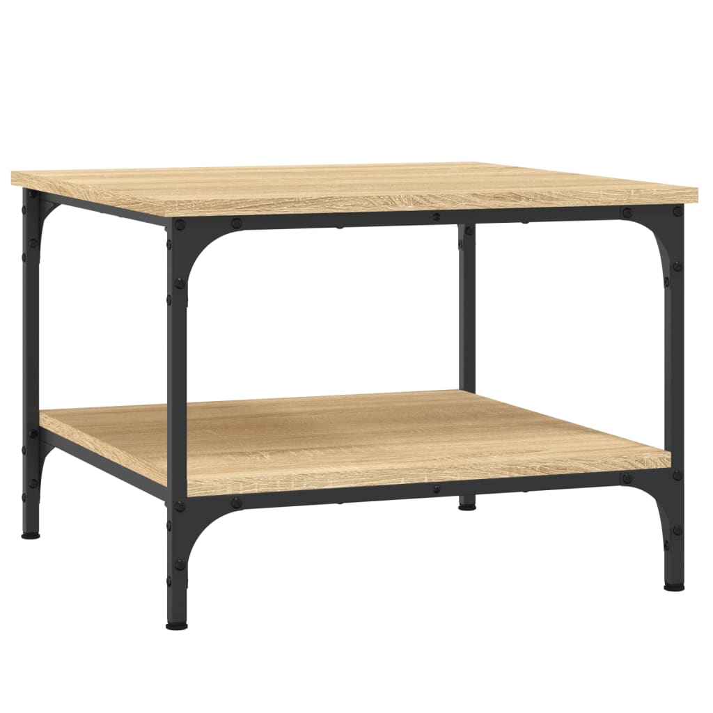 Couchtisch Sonoma-Eiche 55x55x40 cm Holzwerkstoff