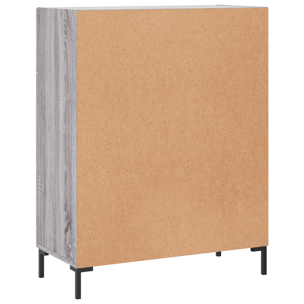 Sideboard Grau Sonoma 69,5x34x90 cm Holzwerkstoff