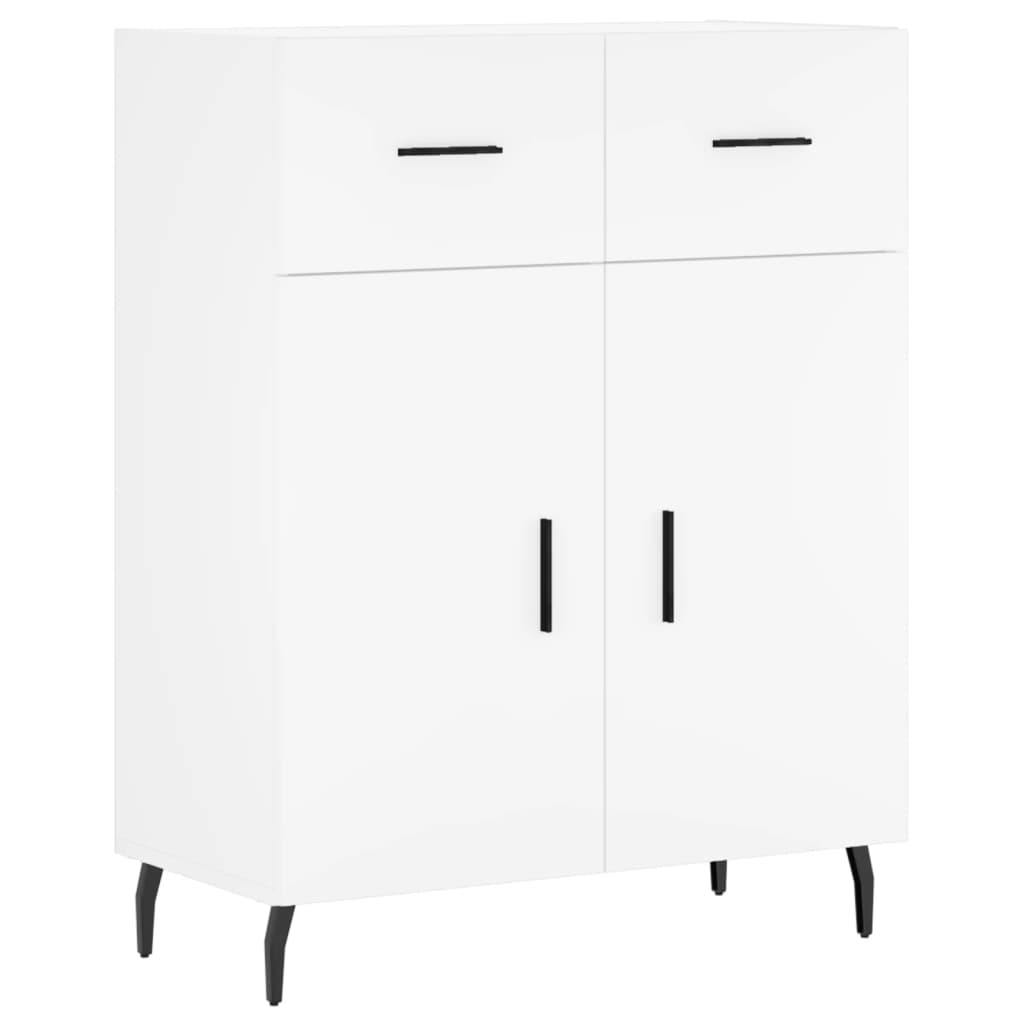 Sideboard Weiß 69,5x34x90 cm Holzwerkstoff