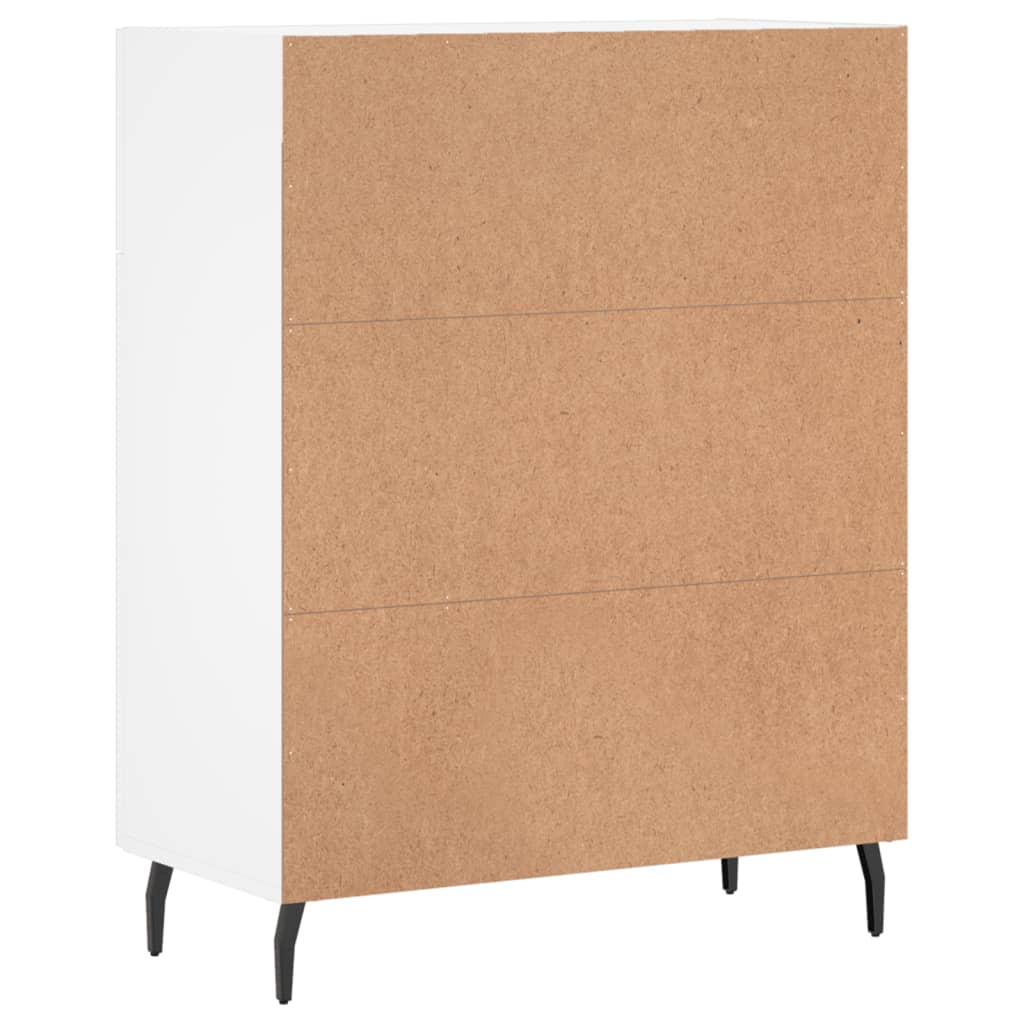 Sideboard Weiß 69,5x34x90 cm Holzwerkstoff