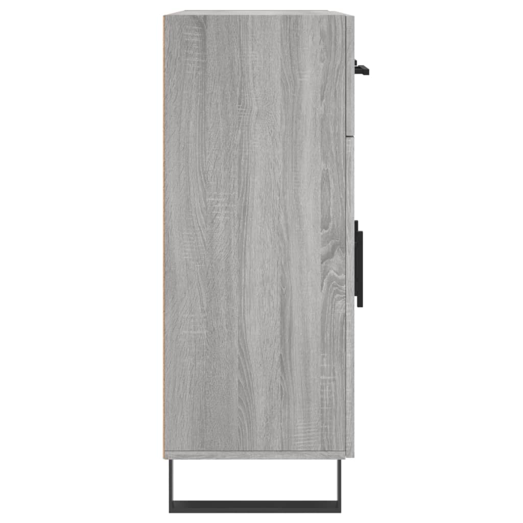 Sideboard Grau Sonoma 69,5x34x90 cm Holzwerkstoff