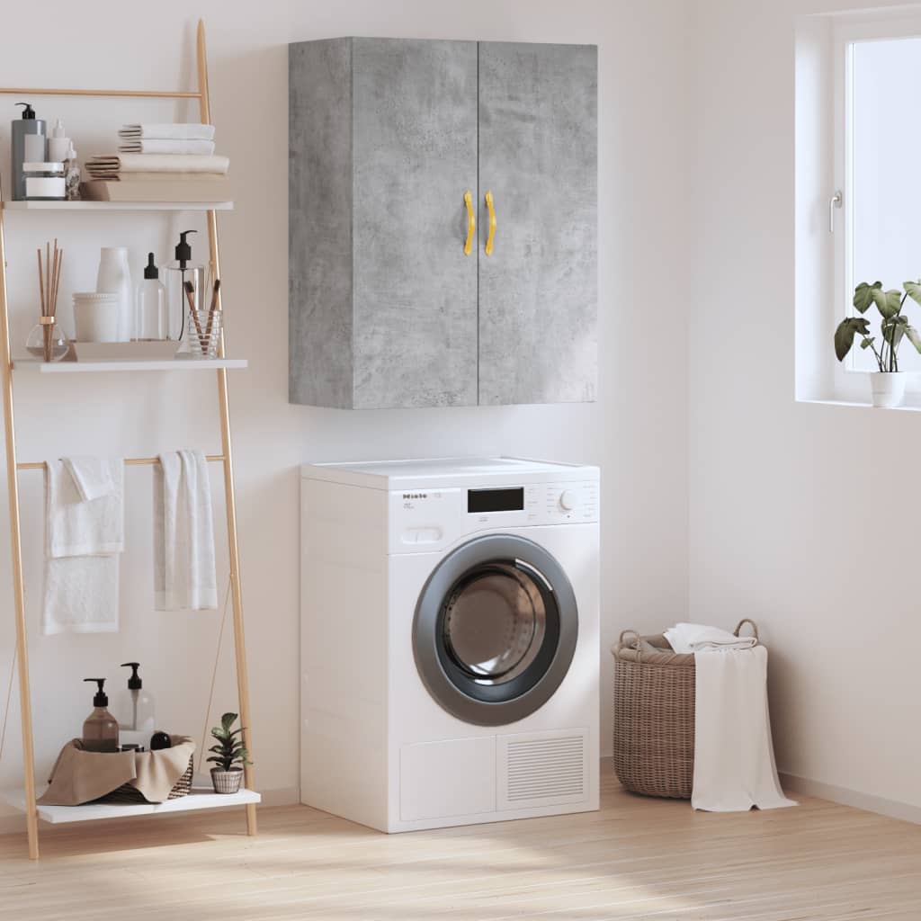 Wandschrank Betongrau 69,5x34x90 cm