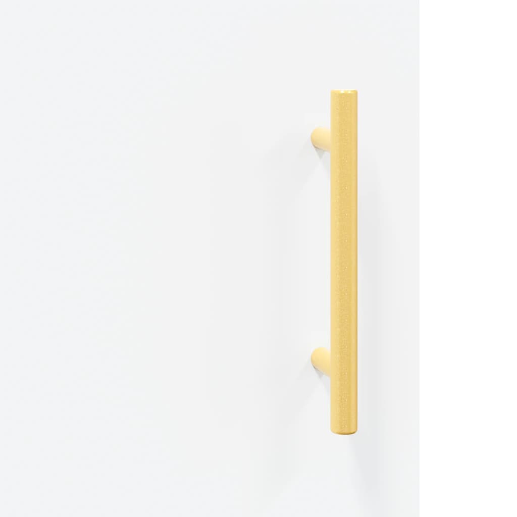 Desk White 140x50x75 cm Wood Material