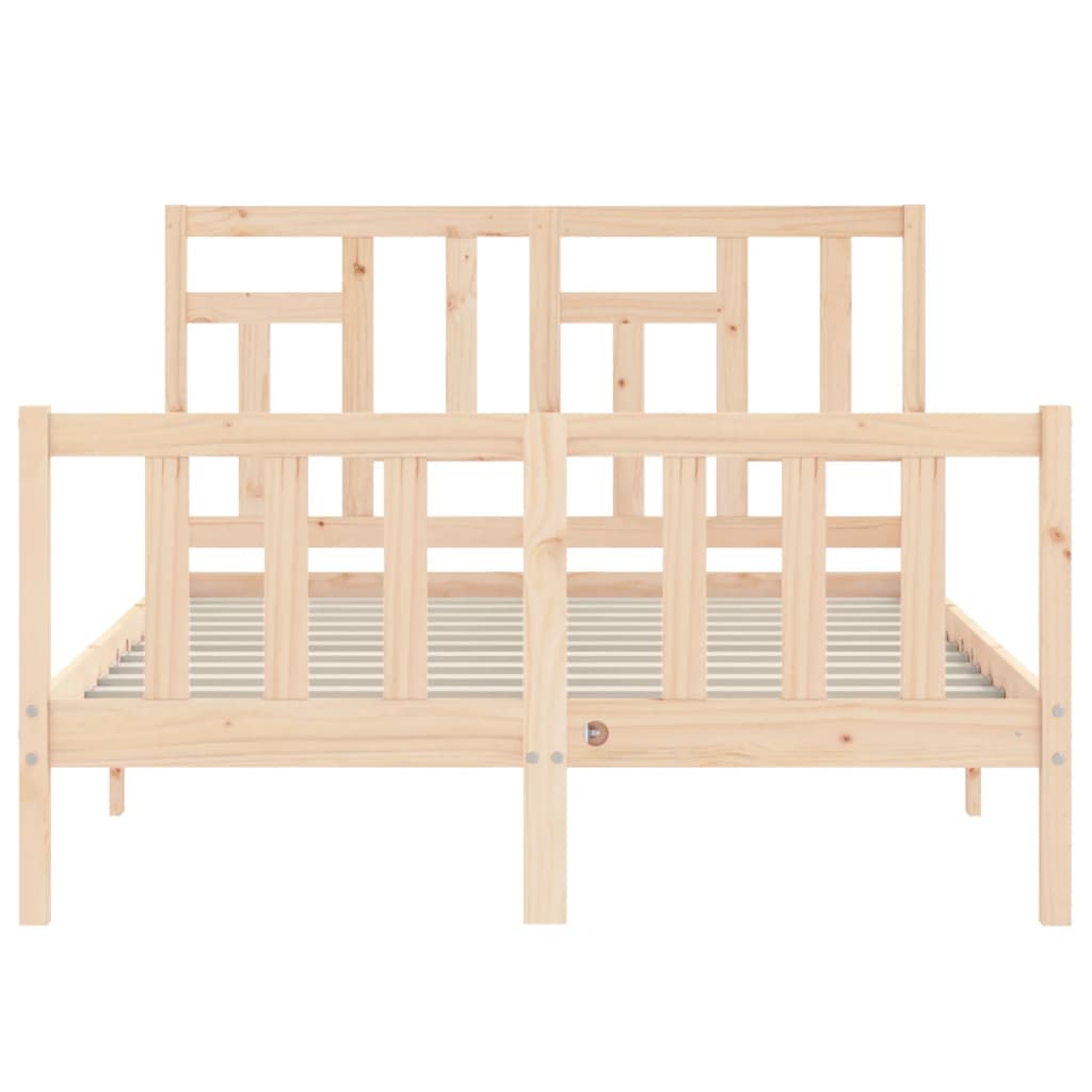 Massivholzbett ohne Matratze 140x200 cm Kiefernholz