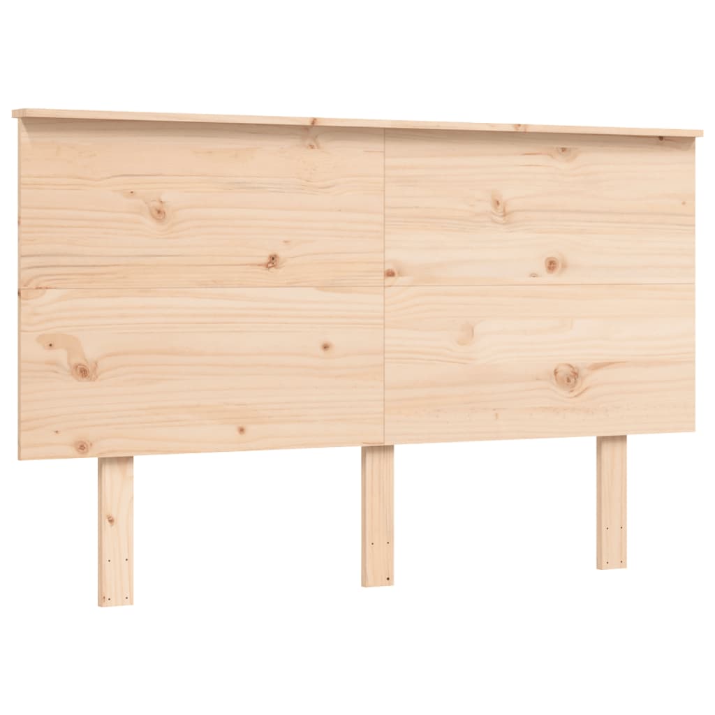 Massivholzbett ohne Matratze 120x200 cm Kiefernholz