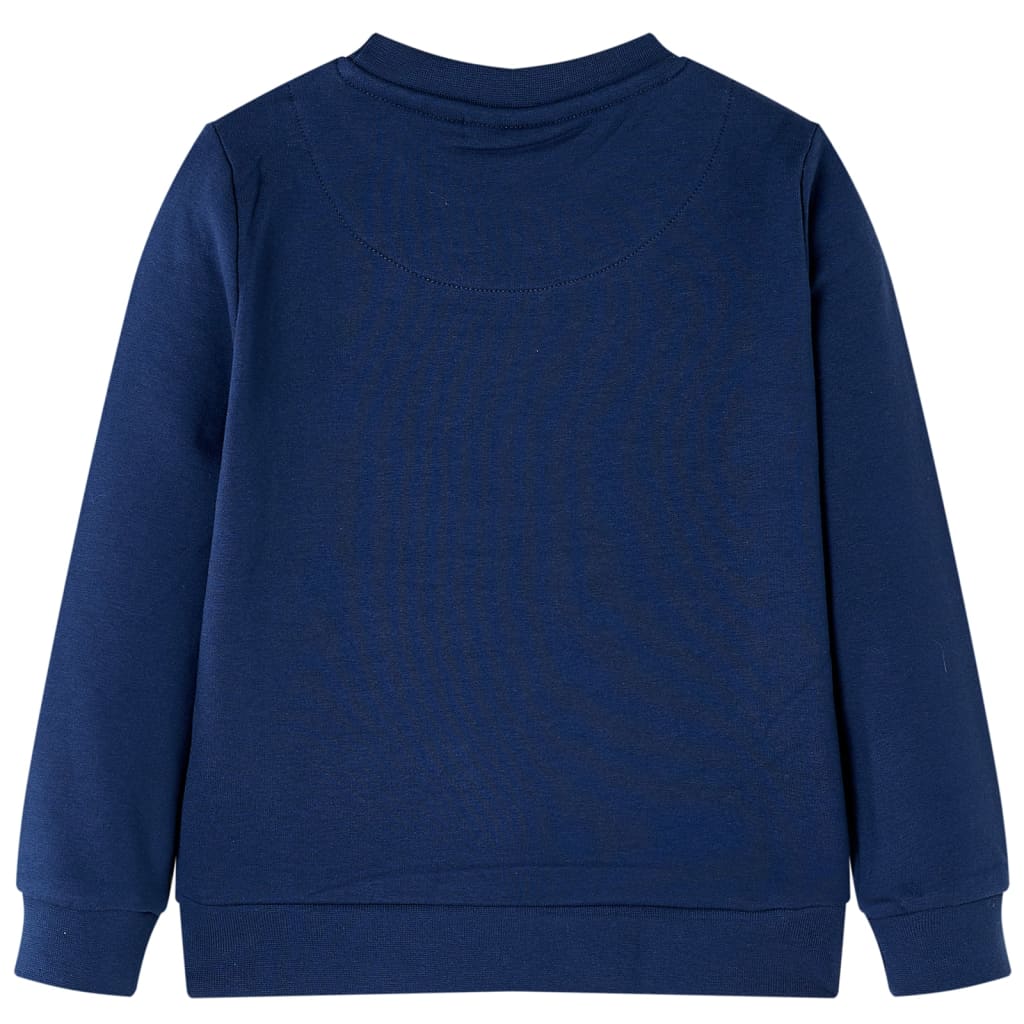 Kinder-Sweatshirt Marineblau 92