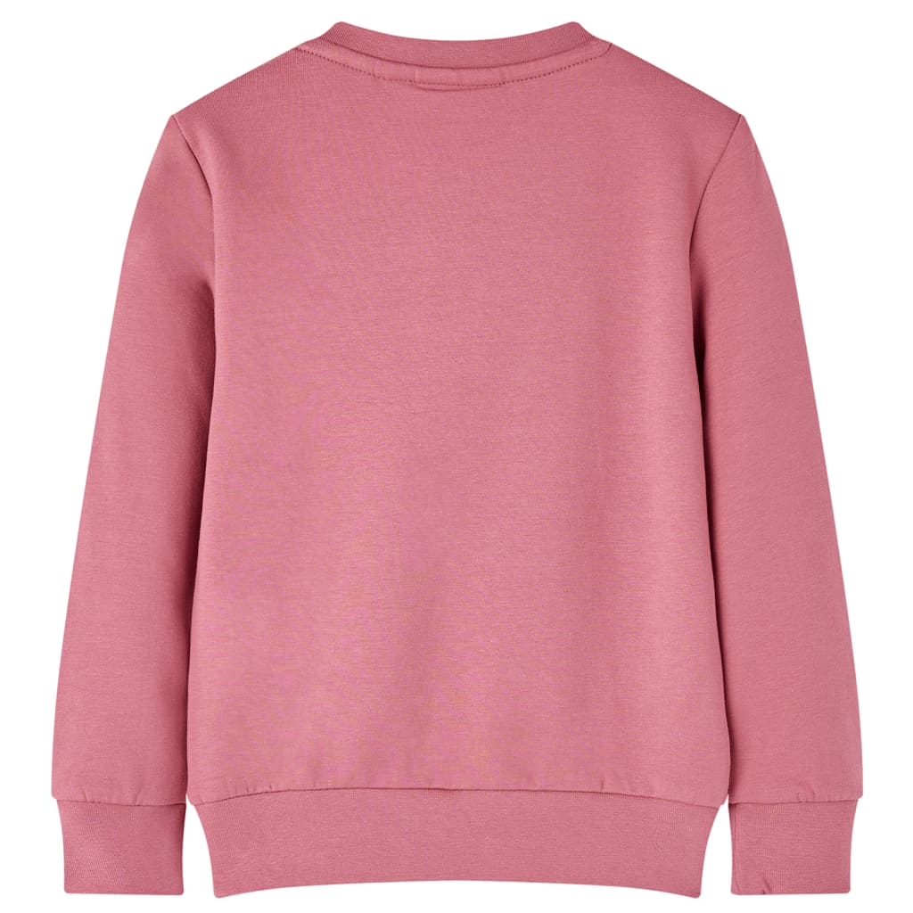 Kinder-Sweatshirt Himbeerrosa 104