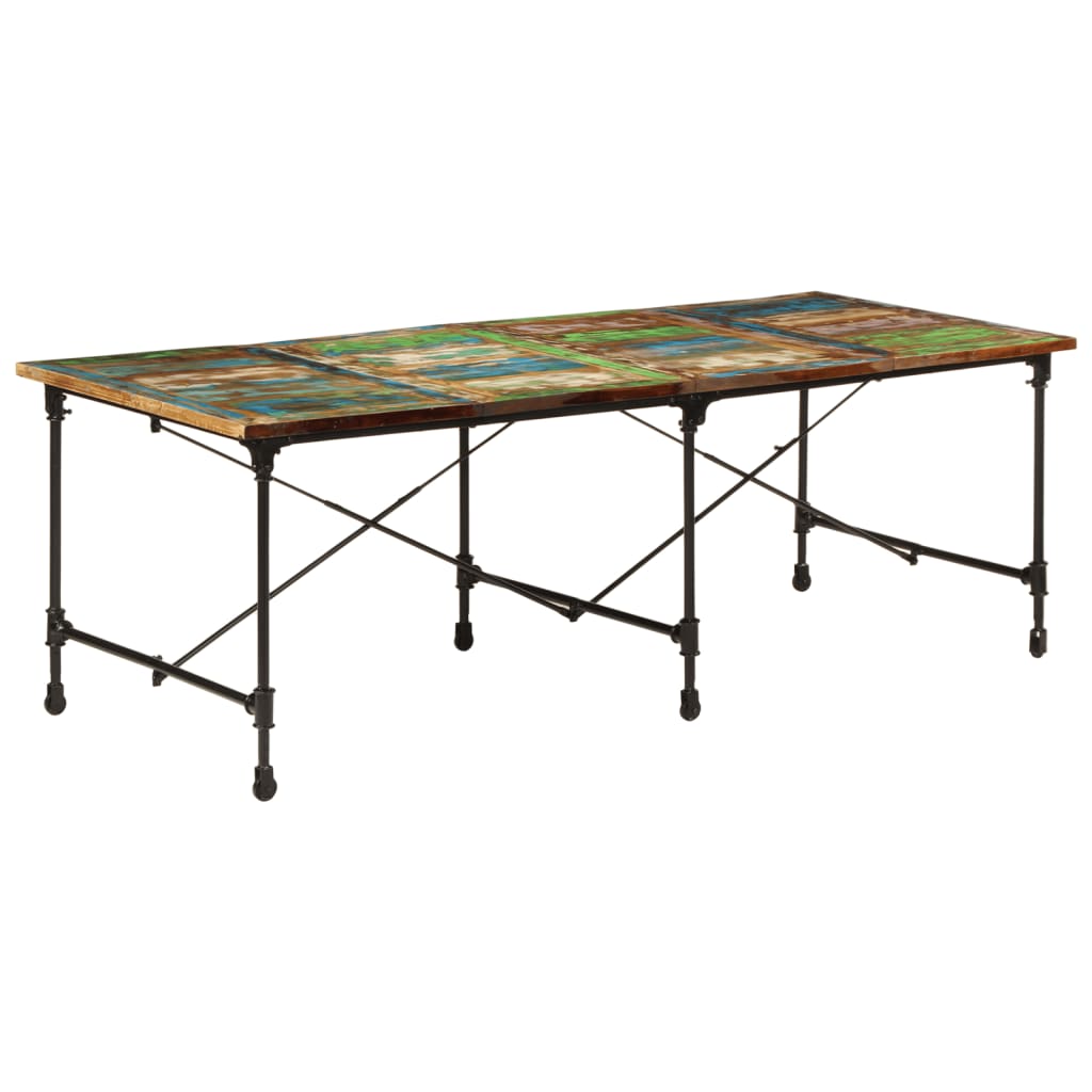 Esstisch 220x90x77 cm Altholz Massiv