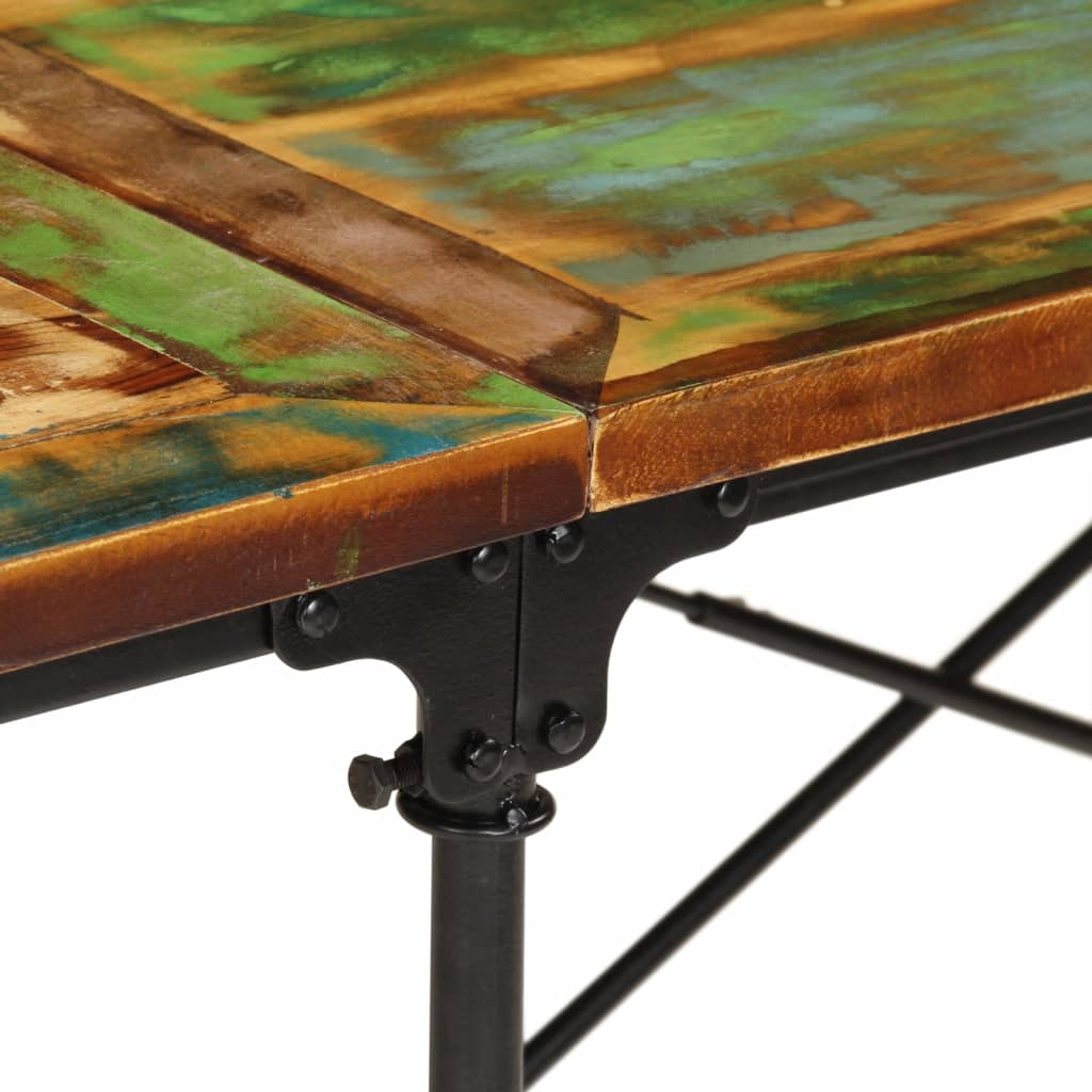Esstisch 220x90x77 cm Altholz Massiv