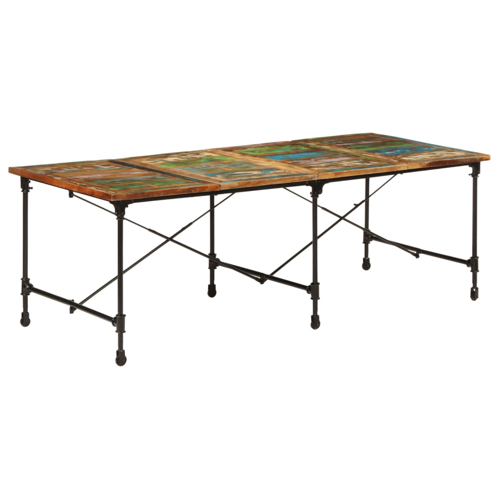 Esstisch 220x90x77 cm Altholz Massiv