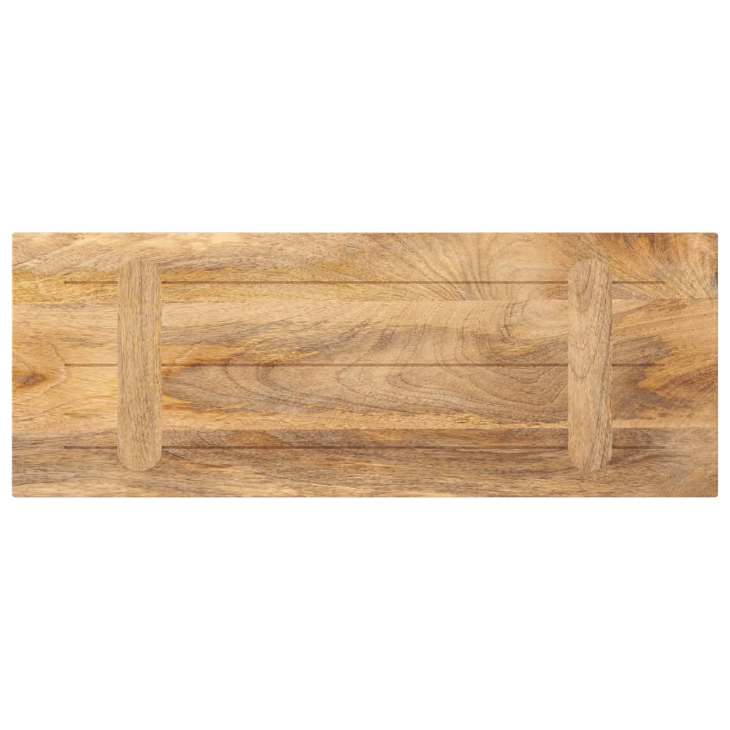 Tischplatte 80x40x3,8 cm Rechteckig Massivholz Mango