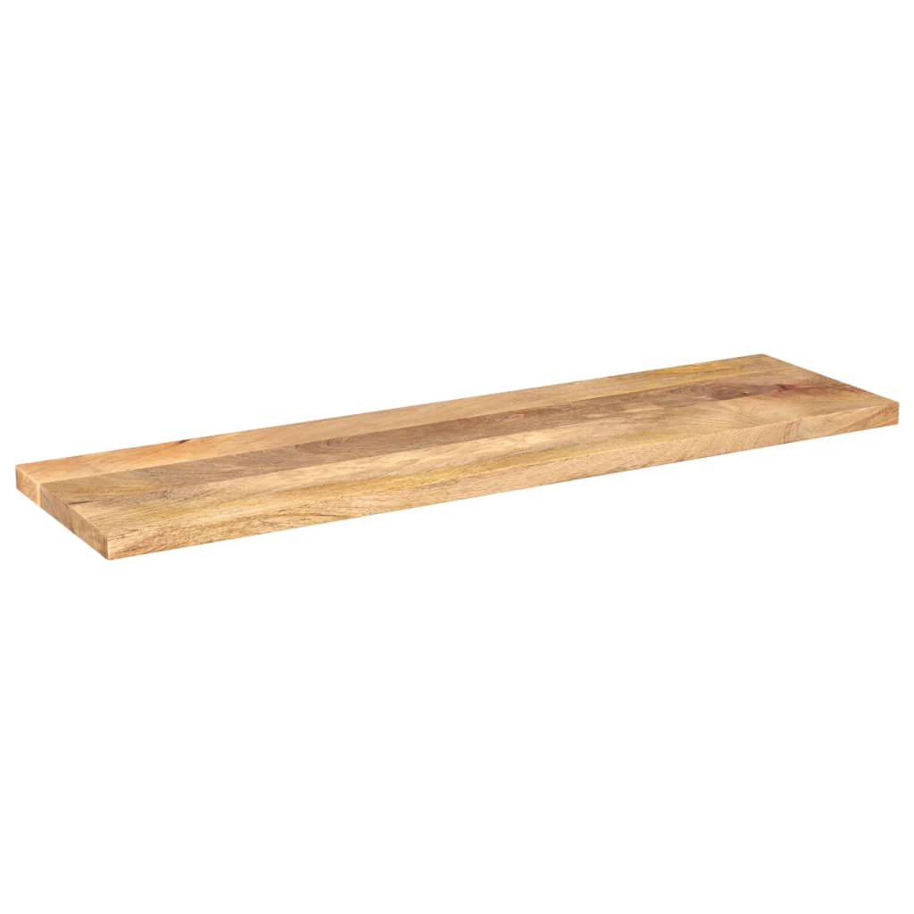 Tischplatte 100x40x3,8 cm Rechteckig Massivholz Mango