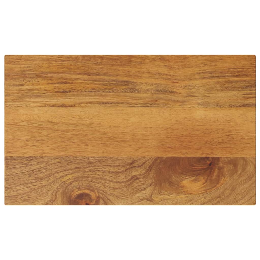 Tischplatte 60x30x2,5 cm Rechteckig Massivholz Mango