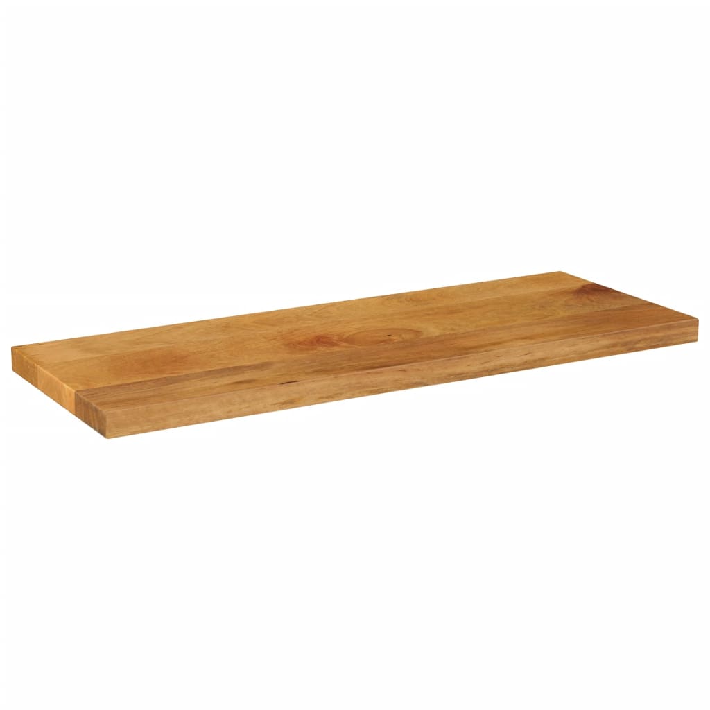 Tischplatte 80x40x2,5 cm Rechteckig Massivholz Mango